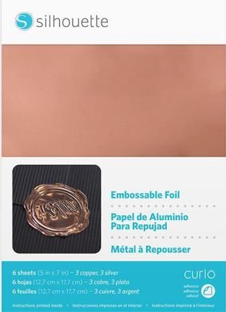 Silhouette domborítható fémfólia